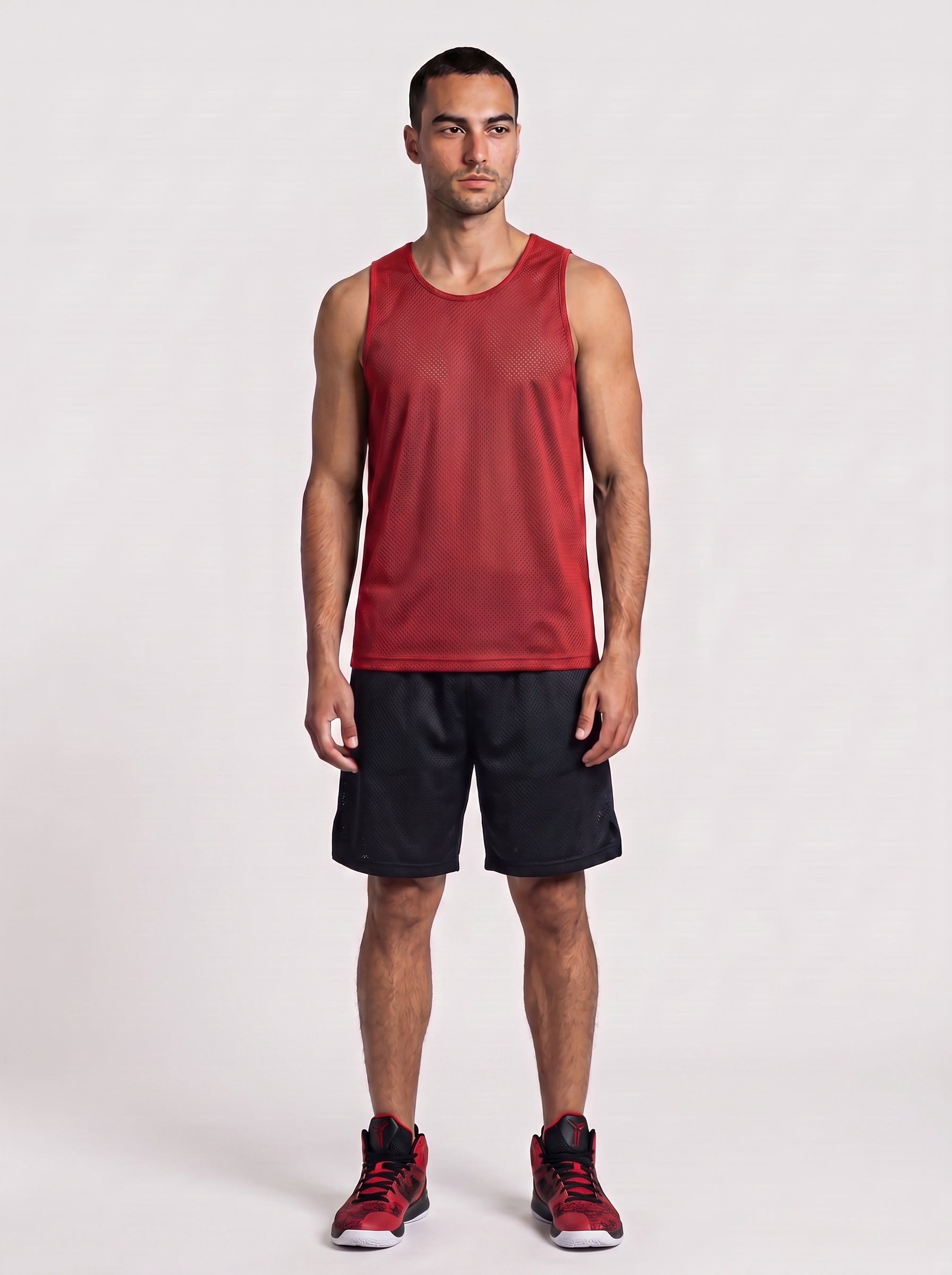 R1M Reversible Trikot Rot/Weiss