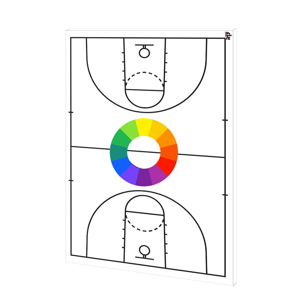 Individuelles Basketball Coaching Taktikboard