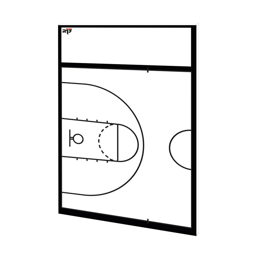 R1M Basketball Custom Taktikboard White Edition