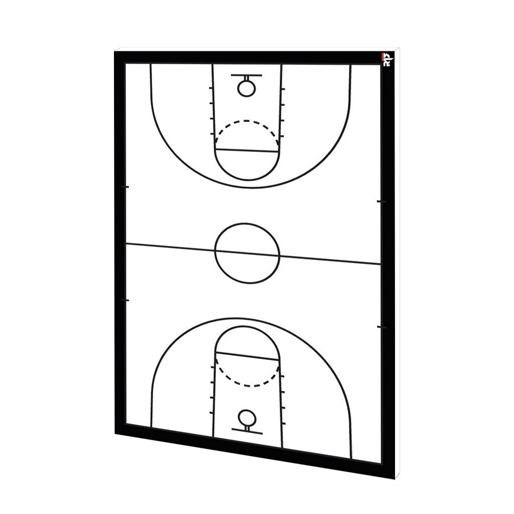 R1M Basketball Custom Taktikboard White Edition
