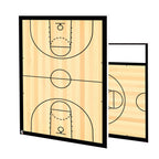 R1M Basketball Custom Taktikboard Holz-Look