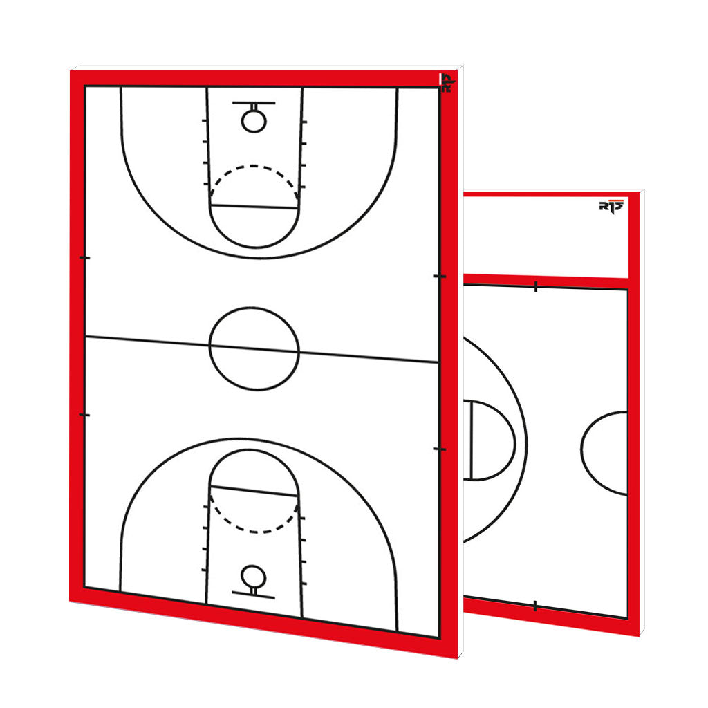 R1M Basketball Custom Taktikboard White Edition