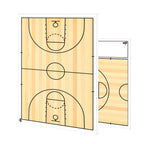 R1M Basketball Custom Taktikboard Holz-Look