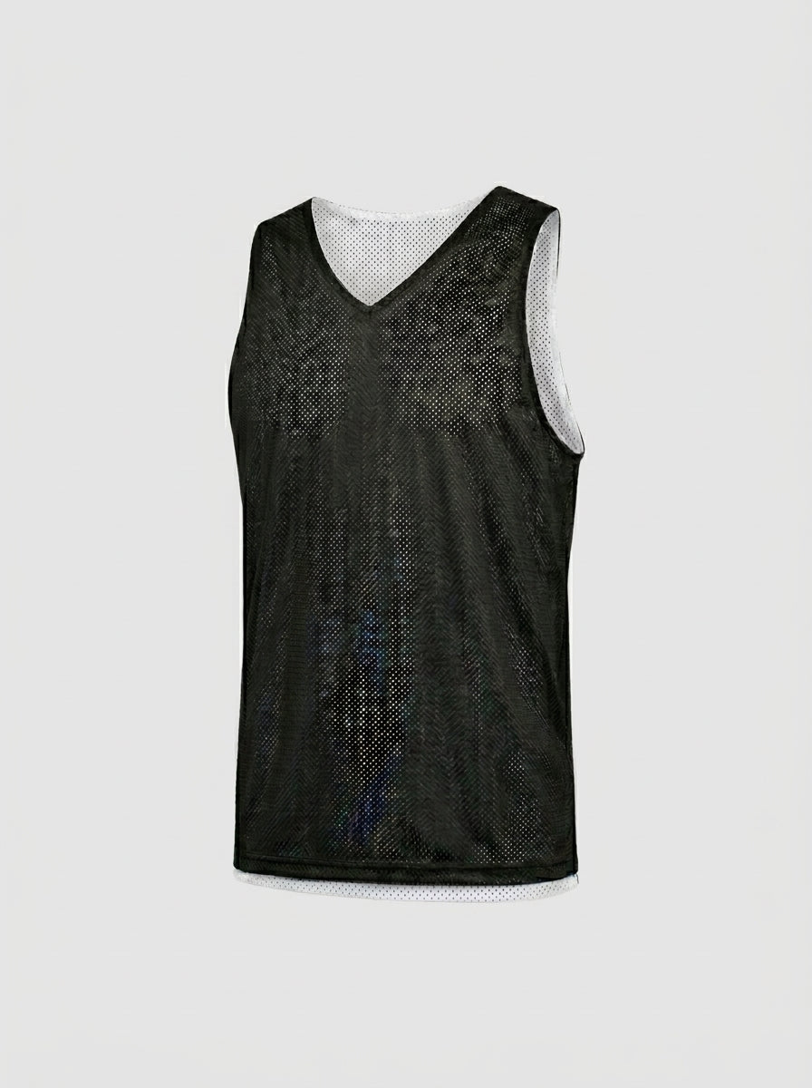 R1M Reversible Trikot Schwarz/Weiss