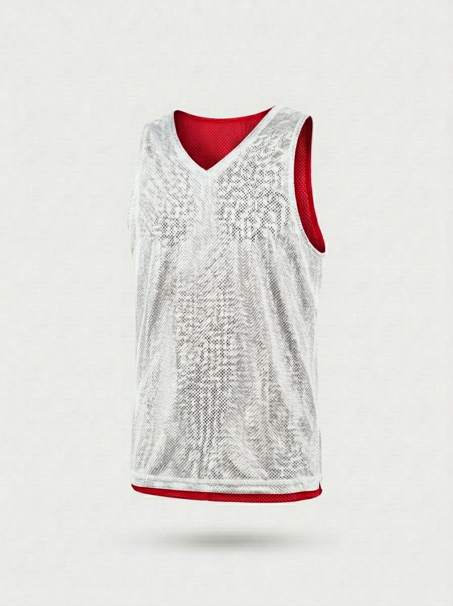R1M Reversible Trikot Rot/Weiss
