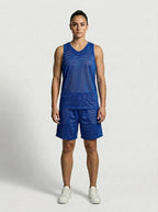 R1M Reversible Short Blau/Weiss