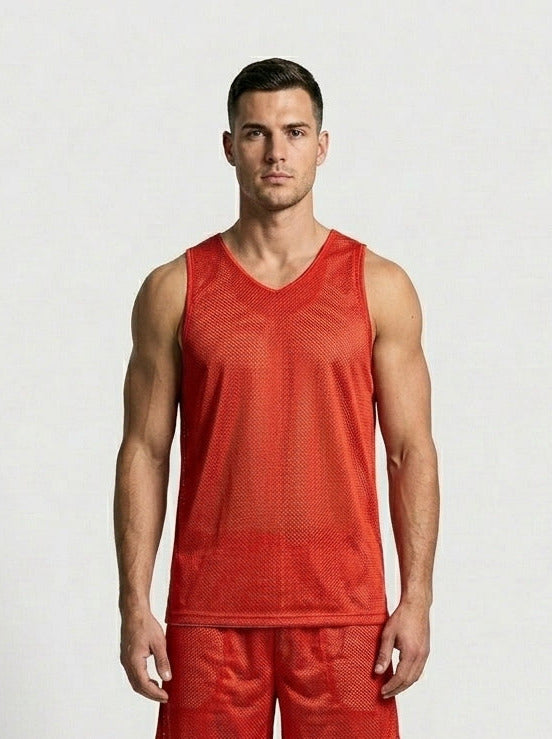 R1M Reversible Trikot Rot/Weiss