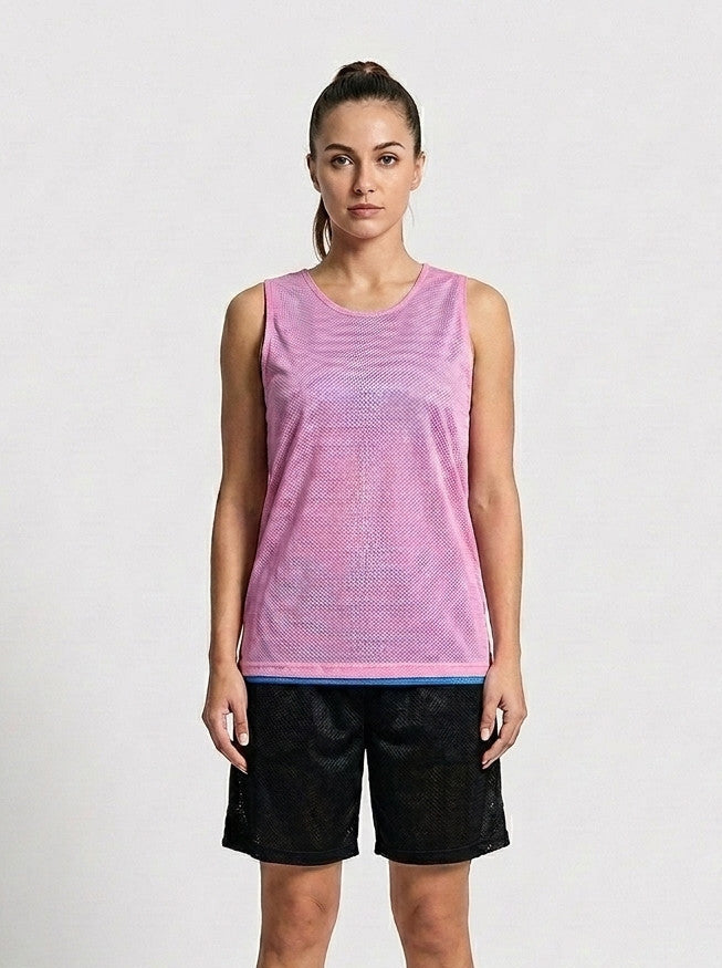 R1M Reversible Trikot Rosa/Softblue