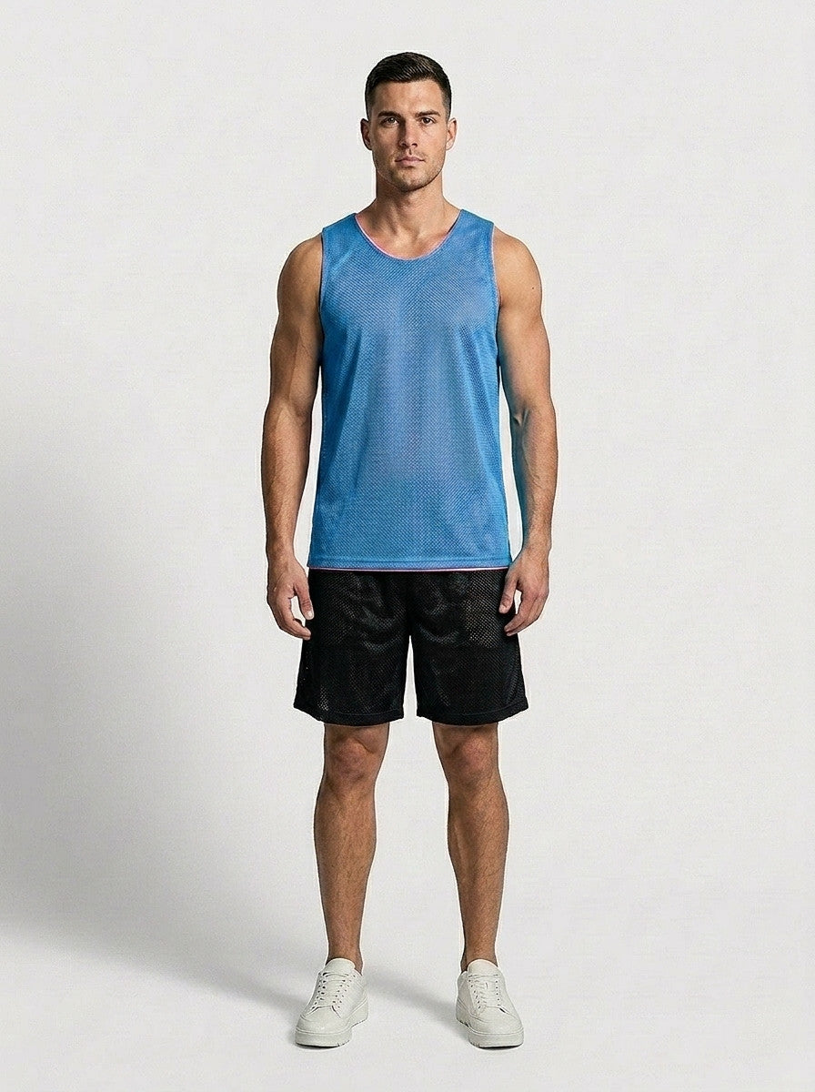 R1M Reversible Trikot Rosa/Softblue